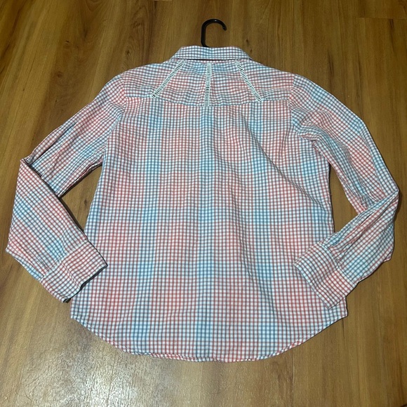 Ariat Red and Gray Checkered Shirt - Picture 2 of 10